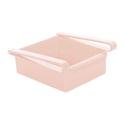 Hanging Plastic Refrigerator Clapboard Storage Rack Kitchen Supplies null