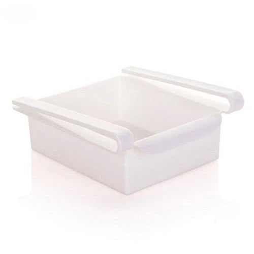 Hanging Plastic Refrigerator Clapboard Storage Rack Kitchen Supplies null