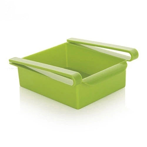 Hanging Plastic Refrigerator Clapboard Storage Rack Kitchen Supplies null