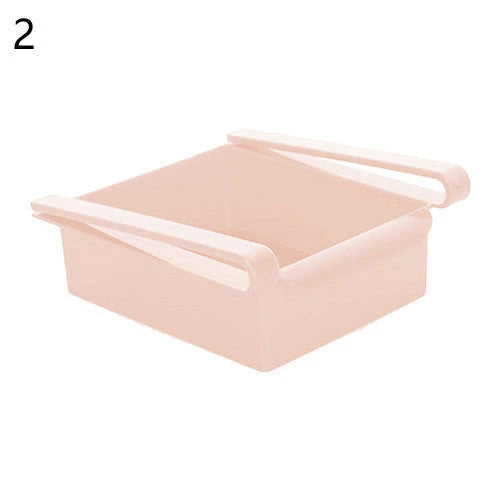 Hanging Plastic Refrigerator Clapboard Storage Rack Kitchen Supplies null