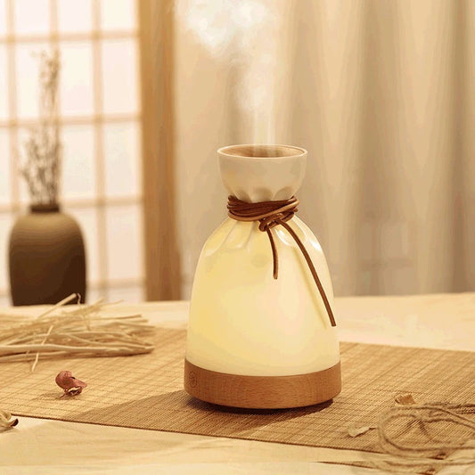 Wood Aromatherapy Desk Lamp Humidifier Aromatherapy Machine null