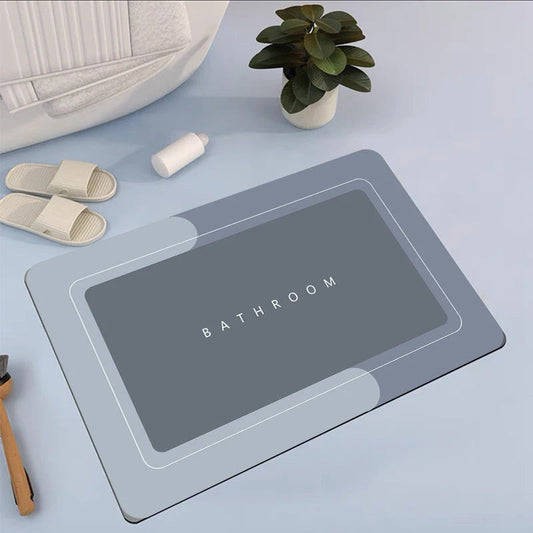 Bathroom Absorbent And Quick-drying Floor Mat null