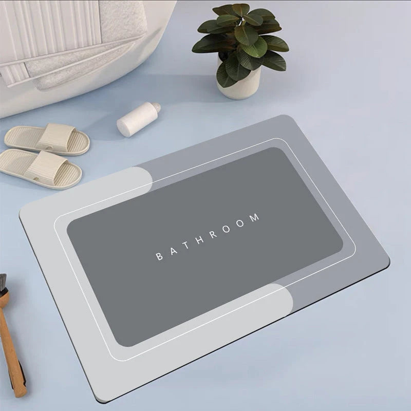 Bathroom Absorbent And Quick-drying Floor Mat null