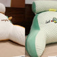 Sofa Fluffy Cushion Luncheon Pillow Triangle Reading Cushion Bedside Soft Large Backrest Lumbar Cushion Office Chair Cushion null