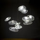 Postmodern Light Luxury Glass Decorative Chandelier null