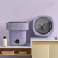 Mini Foldable Washing Machine Portable Mini Socks Underwear Panties Washing Machine Big Capacity 3 Models With Spinning Dry Gadgets null