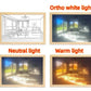 Illuminated Picture LED Decorative Light Painting Bedside Picture Style Creative Modern Simulate Sunshine Drawing Night Light Gift null