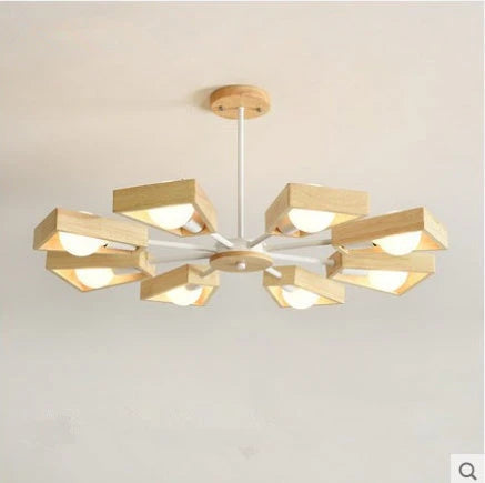 Solid wood bedroom Chandelier null