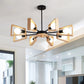 Solid wood bedroom Chandelier null