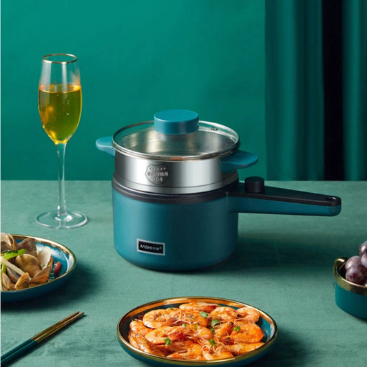 Mini Kitchen Electric Pot Multifunctional Home Electric Cooking Pot Intelligent Noodle Cooking Pot null
