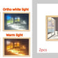 Illuminated Picture LED Decorative Light Painting Bedside Picture Style Creative Modern Simulate Sunshine Drawing Night Light Gift null