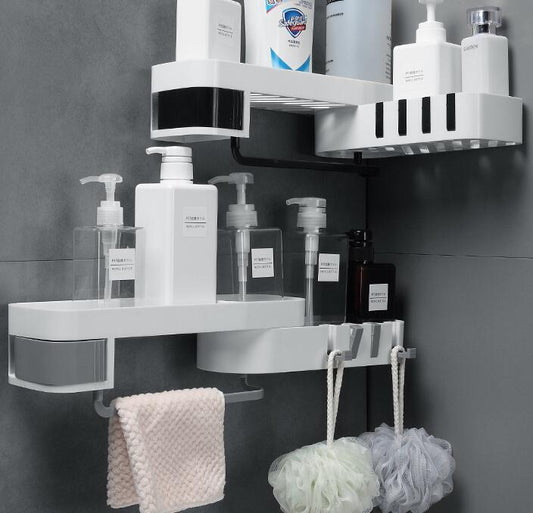 Bathroom corner shelf bathroom corner null