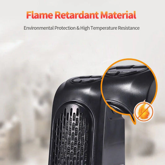Winter Air Heater Fan Heater Electric Home Heaters Mini Room Air Wall Heater Ceramic Heating Warmer Fan For Home Office Camping Trendy Home Improvements