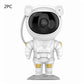 Creative Astronaut Galaxy Starry Sky Projector Nightlight USB Atmospher Bedroom Table Lamp null