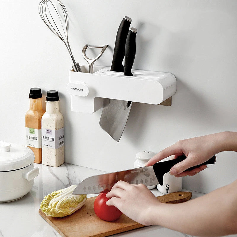 Kitchen supplies kitchen knife rack null