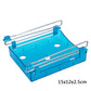Hanging Plastic Refrigerator Clapboard Storage Rack Kitchen Supplies null