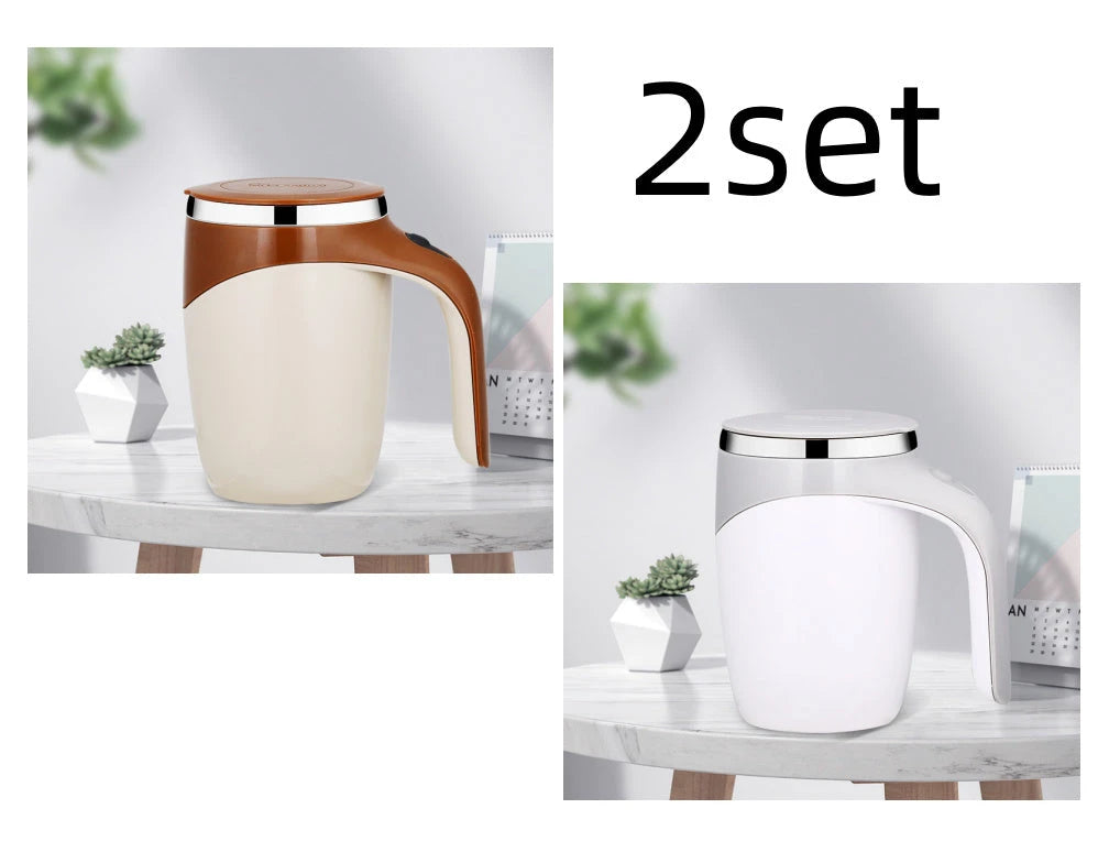 Rechargeable Model Automatic Stirring Cup Coffee Cup High Value Electric Stirring Cup Lazy Milkshake Rotating Magnetic Water Cup null