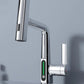 Intelligent Digital Display Faucet Pull-out Basin Faucet Temperature Digital Display Rotation null