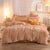 Luxury Thick Fleece Duvet Cover Queen King Winter Warm Bed Quilt Cover Pillowcase Fluffy Plush Shaggy Bedclothes Bedding Set Winter Body Keep Warm null