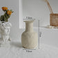 Simplicity Ceramic Vase Dry Flower Arrangement Home Decoration Ornament Living Room Display Art Vases null