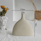 Simplicity Ceramic Vase Dry Flower Arrangement Home Decoration Ornament Living Room Display Art Vases null