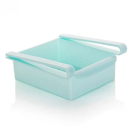 Hanging Plastic Refrigerator Clapboard Storage Rack Kitchen Supplies null