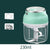 Portable Electric Mini Garlic Cutter Masher Vegetable Fruit Meat Food Chopper Grinder null