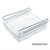 Hanging Plastic Refrigerator Clapboard Storage Rack Kitchen Supplies null
