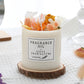Dried Flowers Decor Romantic Candles null