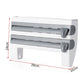 4-In-1 Kitchen Roll Holder Dispenser Kitchen Foil Film Wrap Tissue Paper 4 IN 1 Kitchen Roll Holder Dispenser null