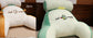 Sofa Fluffy Cushion Luncheon Pillow Triangle Reading Cushion Bedside Soft Large Backrest Lumbar Cushion Office Chair Cushion null