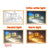 Illuminated Picture LED Decorative Light Painting Bedside Picture Style Creative Modern Simulate Sunshine Drawing Night Light Gift null