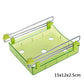 Hanging Plastic Refrigerator Clapboard Storage Rack Kitchen Supplies null