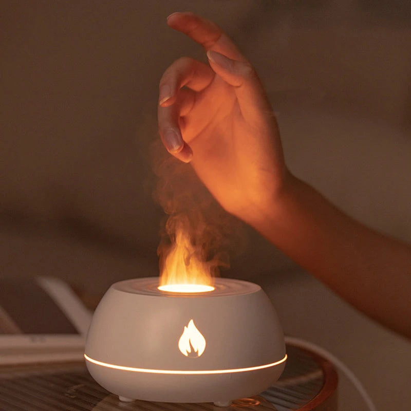 Flame Humidifier Aromatherapy