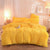 Luxury Thick Fleece Duvet Cover Queen King Winter Warm Bed Quilt Cover Pillowcase Fluffy Plush Shaggy Bedclothes Bedding Set Winter Body Keep Warm null