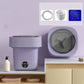 Mini Foldable Washing Machine Portable Mini Socks Underwear Panties Washing Machine Big Capacity 3 Models With Spinning Dry Gadgets null