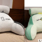 Sofa Fluffy Cushion Luncheon Pillow Triangle Reading Cushion Bedside Soft Large Backrest Lumbar Cushion Office Chair Cushion null