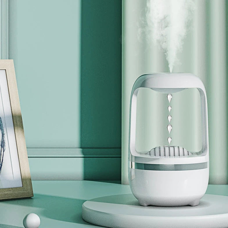 Anti Gravity Humidifier Water Drop Backflow Aromatherapy Machine Large Capacity Office Bedroom Quiet Heavy Fog Household Sprayer null