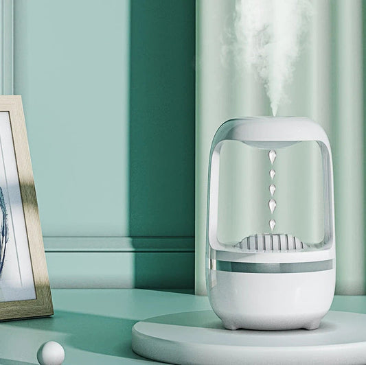 Anti Gravity Humidifier Water Drop Backflow Aromatherapy Machine Large Capacity Office Bedroom Quiet Heavy Fog Household Sprayer null