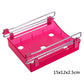 Hanging Plastic Refrigerator Clapboard Storage Rack Kitchen Supplies null