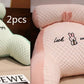 Sofa Fluffy Cushion Luncheon Pillow Triangle Reading Cushion Bedside Soft Large Backrest Lumbar Cushion Office Chair Cushion null