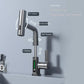 Intelligent Digital Display Faucet Pull-out Basin Faucet Temperature Digital Display Rotation null