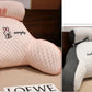 Sofa Fluffy Cushion Luncheon Pillow Triangle Reading Cushion Bedside Soft Large Backrest Lumbar Cushion Office Chair Cushion null