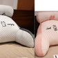 Sofa Fluffy Cushion Luncheon Pillow Triangle Reading Cushion Bedside Soft Large Backrest Lumbar Cushion Office Chair Cushion null