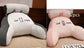 Sofa Fluffy Cushion Luncheon Pillow Triangle Reading Cushion Bedside Soft Large Backrest Lumbar Cushion Office Chair Cushion null
