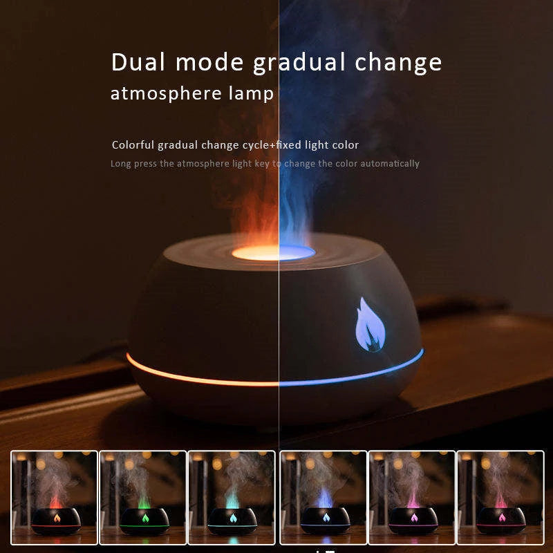 Flame Humidifier Aromatherapy