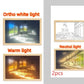 Illuminated Picture LED Decorative Light Painting Bedside Picture Style Creative Modern Simulate Sunshine Drawing Night Light Gift null