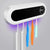 Wall Mounted Toothbrush Holder Smart Toothbrush UV Sterilizer Holder Toothpaste Dispenser Squeezer For Bathroom Accessories null