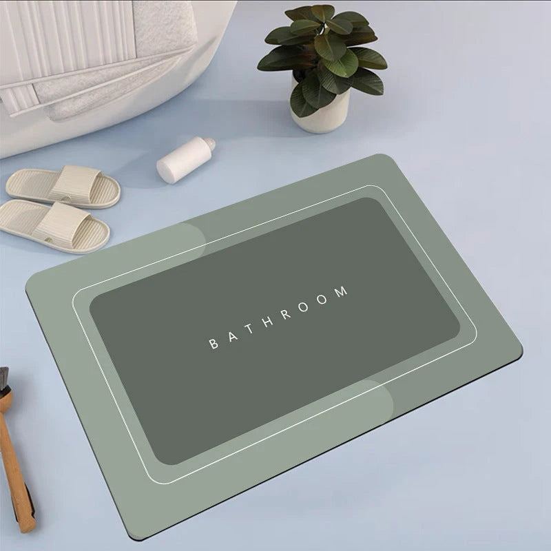 Bathroom Absorbent And Quick-drying Floor Mat null