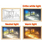 Illuminated Picture LED Decorative Light Painting Bedside Picture Style Creative Modern Simulate Sunshine Drawing Night Light Gift null